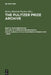 Complete Biographical Encyclopedia of Pulitzer Prize Winners 1917 - 2000: Journalists, Writers and Composers on Their Way to the Coveted Awards by Heinz-D Fischer