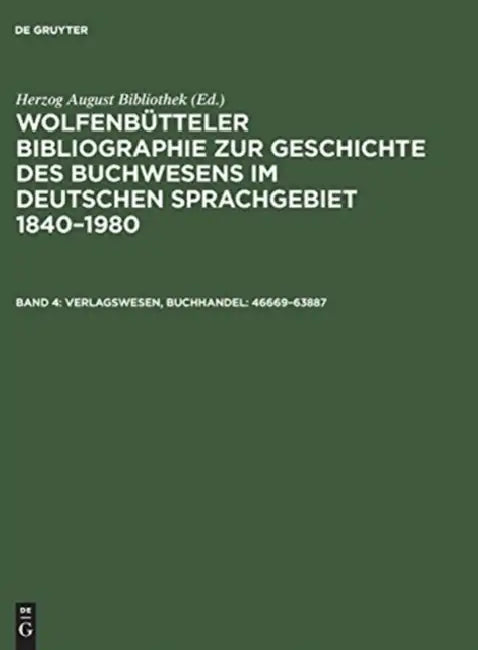 Verlagswesen, Buchhandel: 46669-63887 by Paul (CON)/ Weyrauch, Erdmann (CON)/ Fricke, Cornelia (CON)/ Herzog August Bibliothek (EDT) Raabe