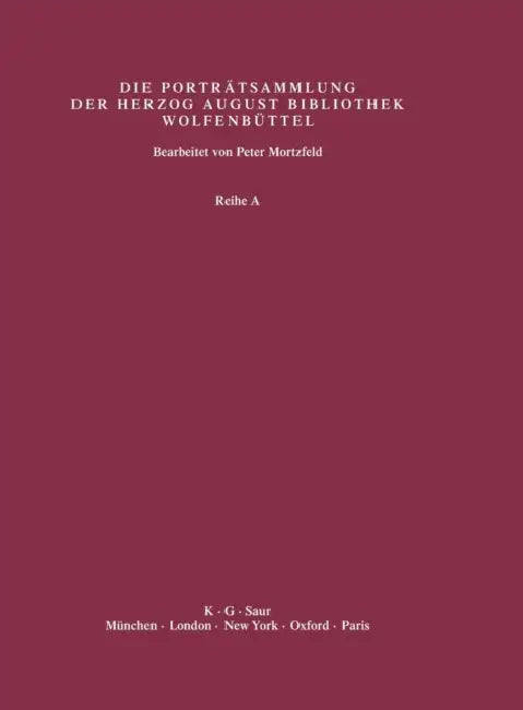 U - Z (A22444 - A24991) by Paul (FRW)/ Mortzfeld, Peter (ADP) Raabe