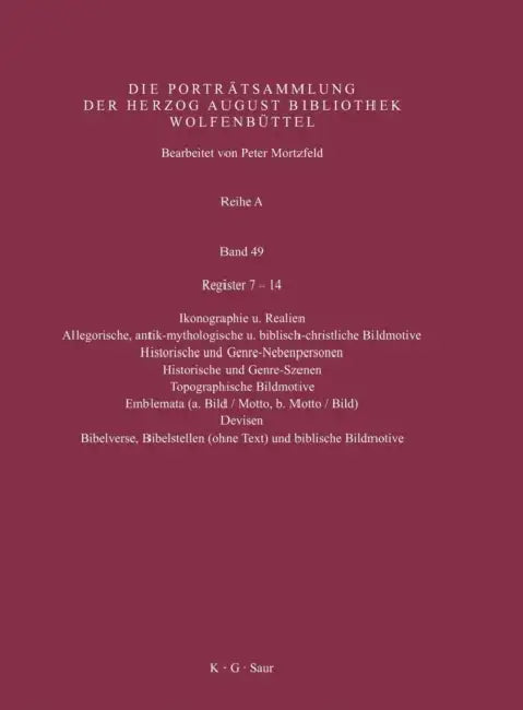 Register 7-14 by Paul (FRW)/ Mortzfeld, Peter (ADP) Raabe