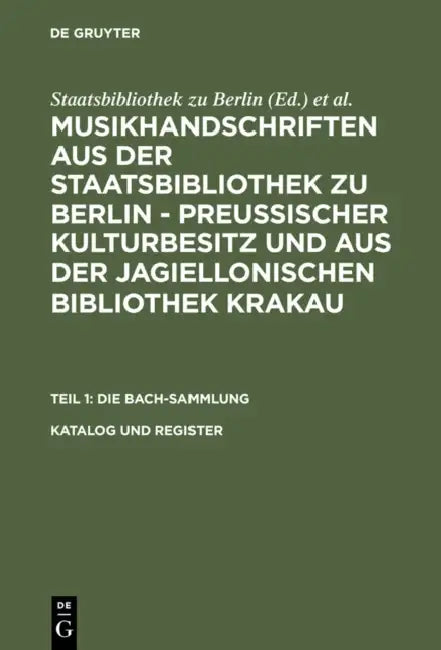 Katalog und Register by Staatsbibliothek Zu Berlin, Helmut Hell, Helmut Hell