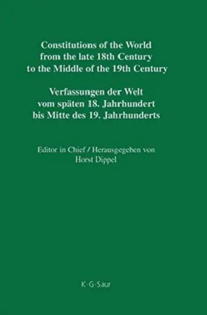Hesse-Kassel - Mecklenburg-Strelitz / Hessen-Kassel - Mecklenburg-Strelitz by Horst Dippel