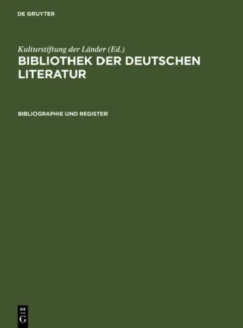 Bibliographie und Register by Axel Frey