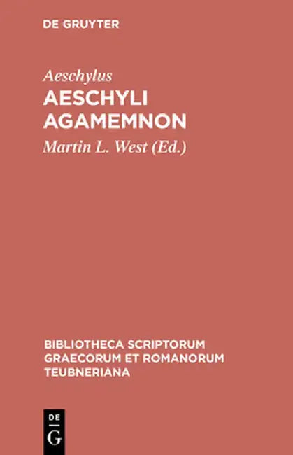 Aeschyli Agamemnon by Aeschylus
