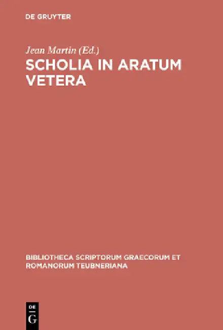 Scholia in Aratum Vetera by Jean Martin