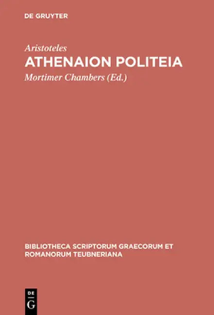 Athenaion Politeia by Aristoteles