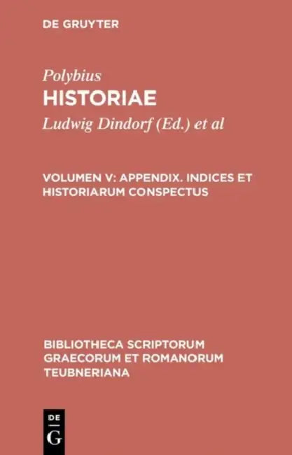Polybius: Historiae by Polybius, Ludwig Dindorf, Theodor Büttner-Wobst