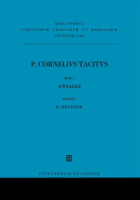 AB Excessu Divi Augusti (Annales) by P. Cornelius Tacitus