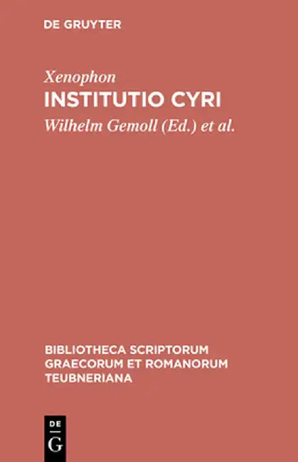 Institutio Cyri by Xenophon