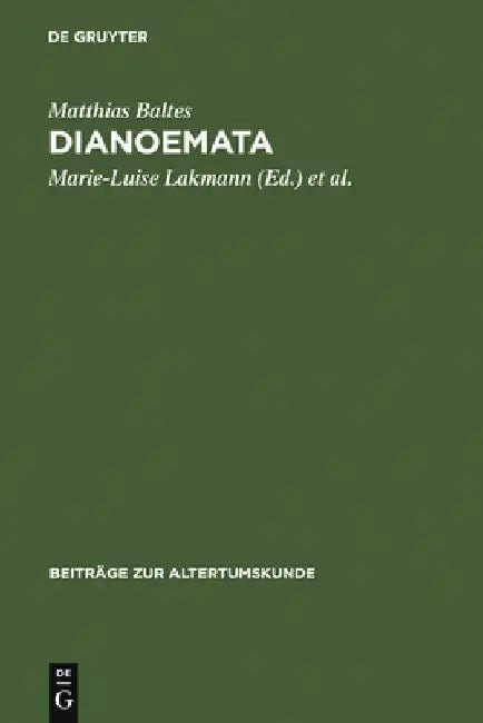 Dianoemata by Matthias Baltes