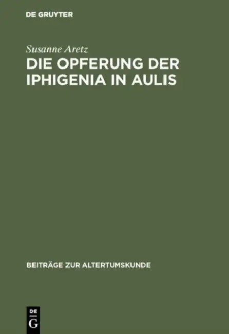 Die Opferung der Iphigenia in Aulis by Susanne Aretz