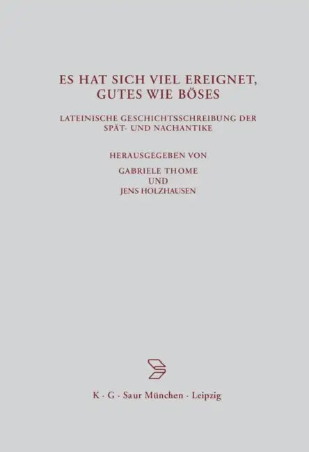Es hat sich viel ereignet, Gutes wie Böses by Gabriele Thome, Jens Holzhausen, Silke Anzinger