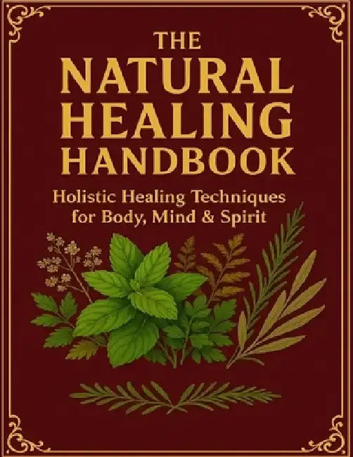 The Natural Healing Handbook; Holistic Healing Techniques for Body, Mind & Spirit by Dr Scott H Burke