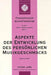 Aspekte der Entwicklung des persoenlichen Musikgeschmacks by Wolfgang Kabus, Andreas Kunz, Wolfgang Kabus
