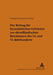Der Beitrag Der Byzantinischen Gelehrten Zur Abendlaendischen Renaissance Des 14. Und 15. Jahrhunderts by Evangelos Konstantinou