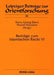 Beitraege zum Islamischen Recht VI = Beitrage Zum Islamischen Recht VI by Hans-Georg Ebert, Hans-Georg Ebert, Thoralf Hanstein