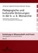 Paedagogische Und Kulturelle Stroemungen in Der K. U. K. Monarchie: Lebensreform, Herbartianismus Und Reformpaedagogische Bewegungen by Johanna Hopfner, András Németh