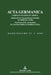 ACTA Germanica: GERMAN STUDIES IN AFRICA- Jahrbuch des Germanistenverbandes im Suedlichen Afrika- Yearbook of the Association for German Studies in So by Carlotta Von Maltzan, Carlotta Von Maltzan