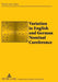 Variation in English and German Nominal Coreference; A Study of Political Essays by Kerstin Anna Kunz