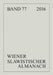 Wiener Slawistischer Almanach Band 77/2016: Slavistische Linguistik 2014. Referate des XL. Konstanzer Slavistischen Arbeitstreffens in Konstanz/Hegne, by Walter Breu, Tilmann Reuther