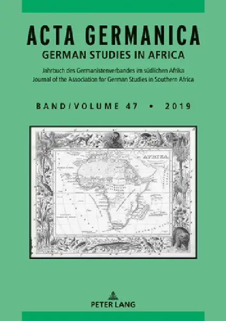 ACTA Germanica: German Studies in Africa by Cilliers Van Den Berg, Cilliers Van Den Berg