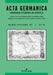 ACTA Germanica: German Studies in Africa by Cilliers Van Den Berg, Cilliers Van Den Berg