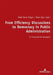 From Efficiency Discussions to Democracy in Public Administration:: A Theoretical Analysis by Ömer UĞur