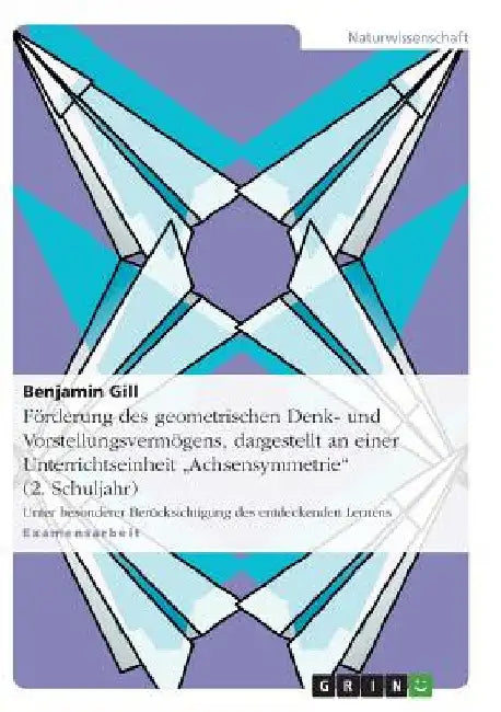 Förderung des geometrischen Denk- und Vorstellungsvermögens, dargestellt an einer Unterrichtseinheit "Achsensymmetrie" (2. Schuljahr): Unter besondere by Gill, Benjamin