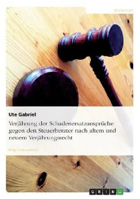 Verjährung der Schadenersatzansprüche gegen den Steuerberater nach altem und neuem Verjährungsrecht by Gabriel, Ute