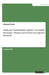 Sonja Aus Sommerhaus, Spater Von Judith Hermann - Distanz Zum Schutz Der Eigenen Identitat by Elisabeth Hecht
