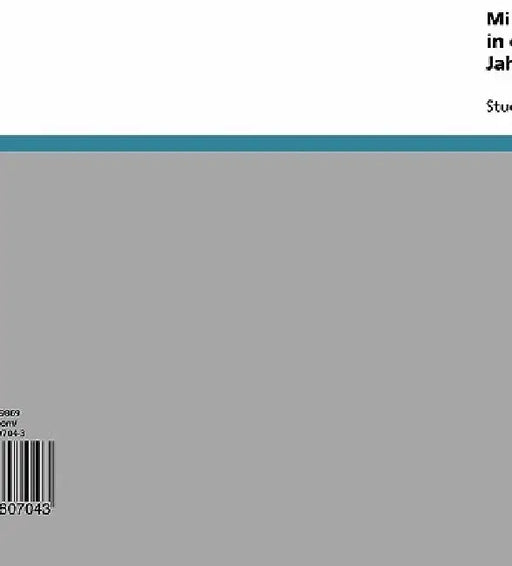 Minderheiten und Minderheitenpolitik in der Tschechischen Republik im 20. Jahrhundert by Sicars, Christoph
