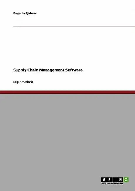 Supply Chain Management Software by Rjabow, Eugenia