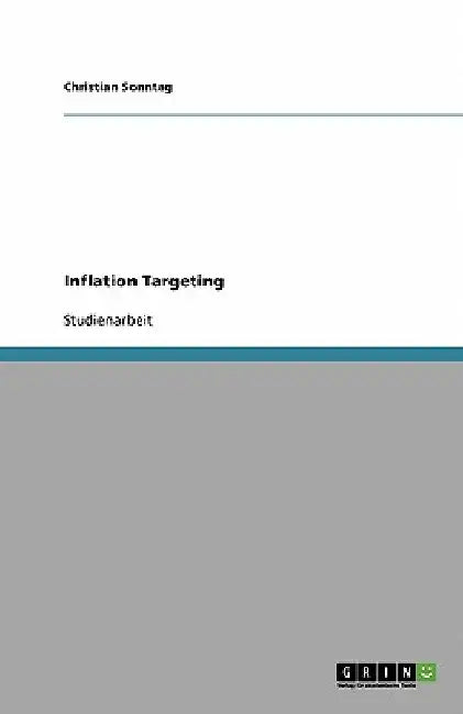 Inflation Targeting by Sonntag, Christian