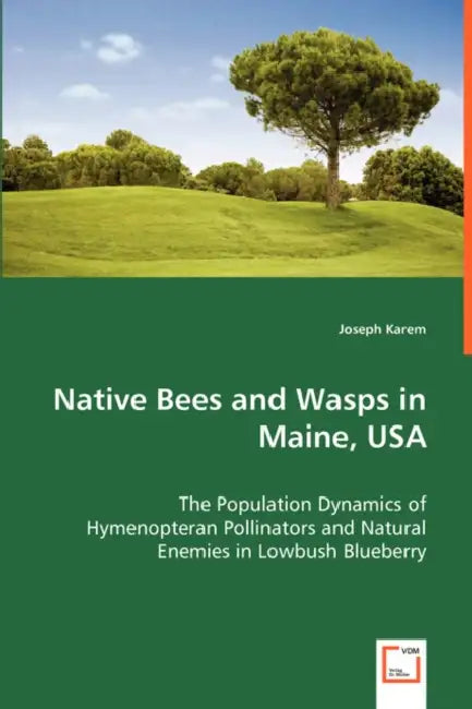 Native Bees and Wasps in Maine, USA by Joseph Karem