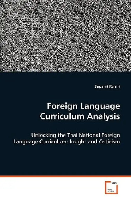 Foreign Language Curriculum Analysis by Supanit Kulsiri