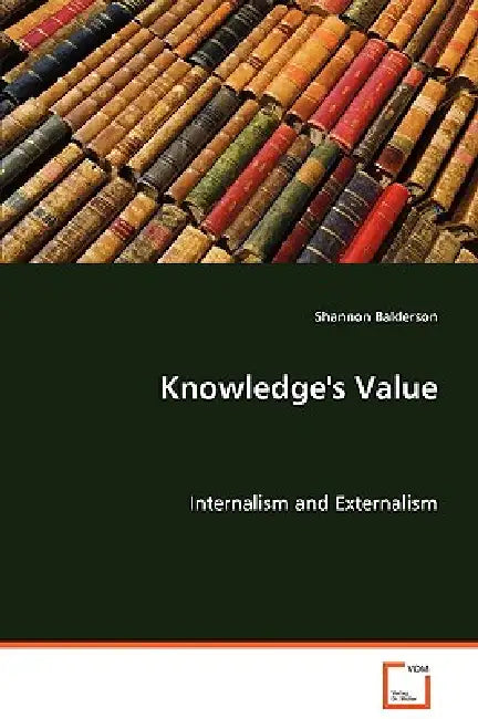 Knowledge's Value by Shannon Balderson