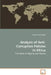 Analysis of Anti-Corruption Policies in Africa by Declan Amaraegbu
