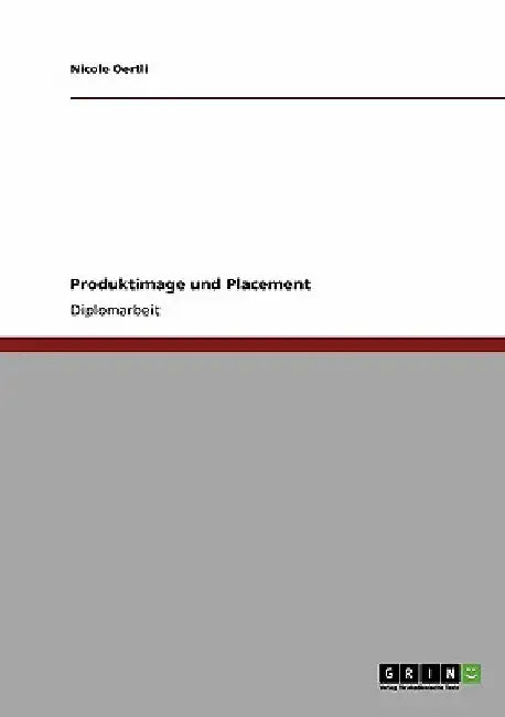 Produktimage und Placement by Oertli, Nicole