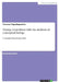 Testing a hypothesis with the methods of conceptual biology: A literature-based approach by Papadopoulos, Yvonne