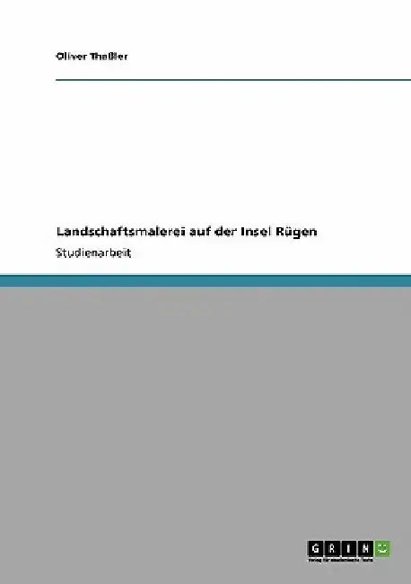 Landschaftsmalerei auf der Insel Rügen by Thaßler, Oliver