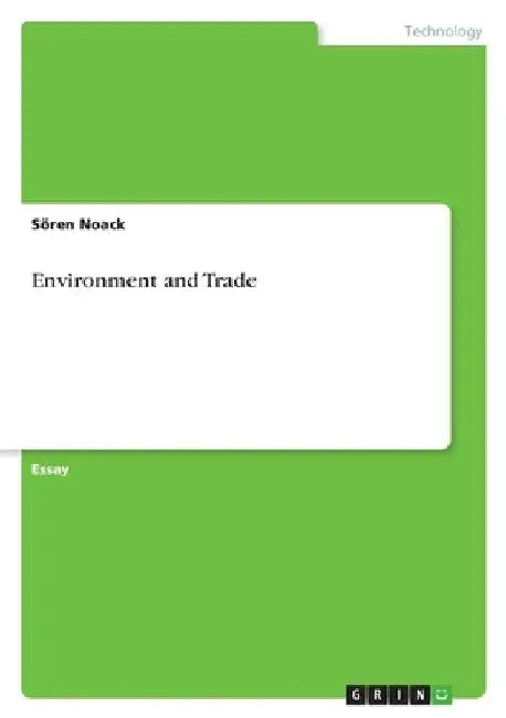 Environment and Trade by Sören Noack