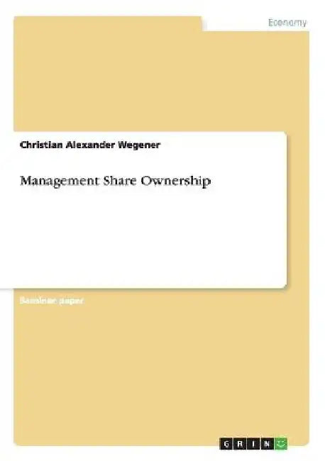 Management Share Ownership by Christian Alexander Wegener