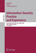 Information Security Practice and Experience: 5th International Conference, Ispec 2009 Xi'an, China, April 13-15, 2009 Proceedings by Feng Bao