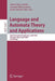 Language and Automata Theory and Applications: Third International Conference, Lata 2009, Tarragona, Spain, April 2-8, 2009. Proceedings by Adrian Horia Dediu
