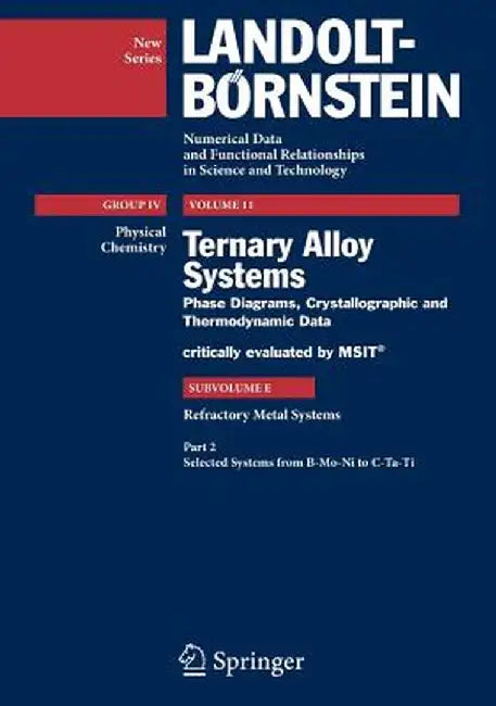 Refractory Metal Systems by Günter Effenberg