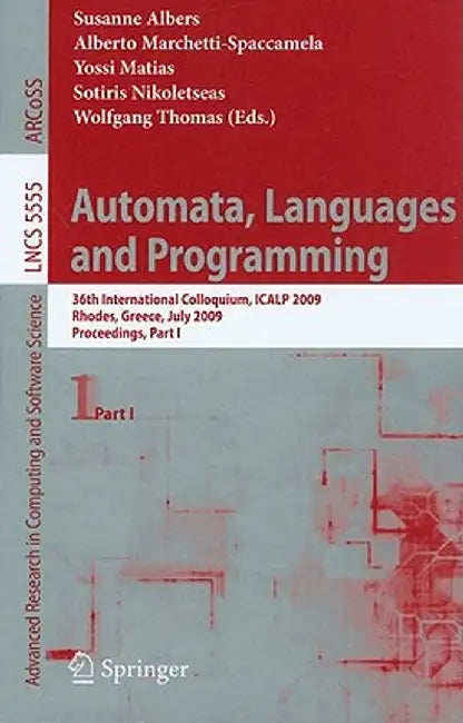 Automata, Languages and Programming by Susanne Albers