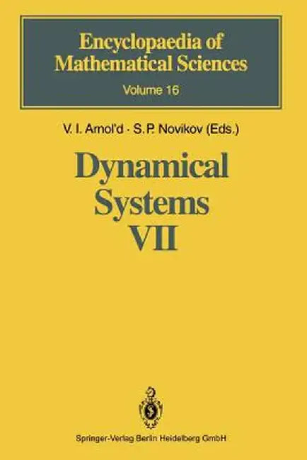 Dynamical Systems VII: Integrable Systems Nonholonomic Dynamical Systems by V. I. Arnol'd