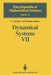 Dynamical Systems VII: Integrable Systems Nonholonomic Dynamical Systems by V. I. Arnol'd