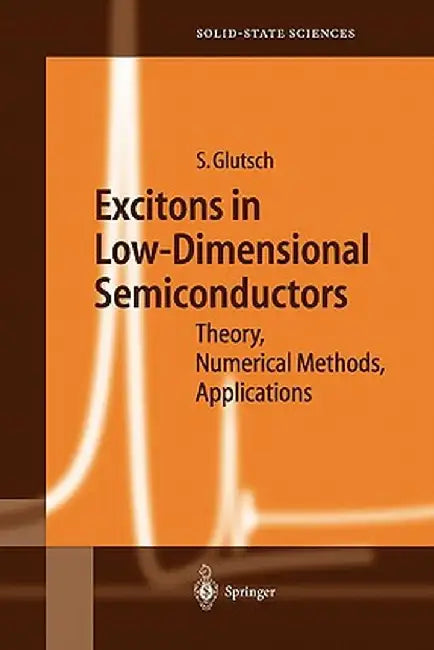 Excitons in Low-Dimensional Semiconductors: Theory Numerical Methods Applications by Stephan Glutsch