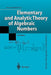 Elementary and Analytic Theory of Algebraic Numbers by Wladyslaw Narkiewicz